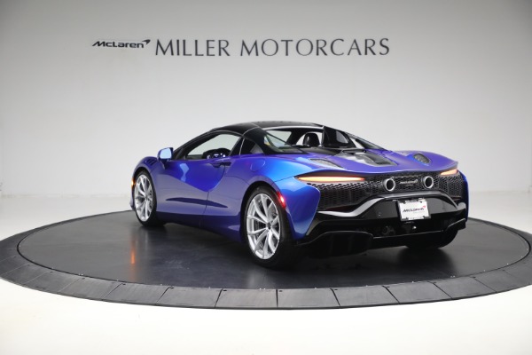 New 2025 McLaren Artura Spider TechLux for sale Sold at Rolls-Royce Motor Cars Greenwich in Greenwich CT 06830 18