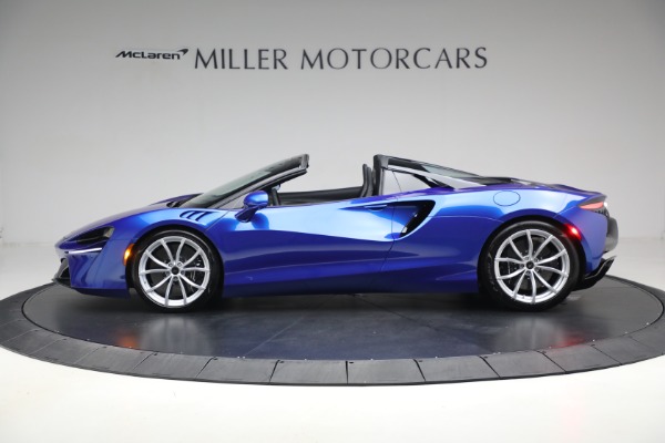 New 2025 McLaren Artura Spider TechLux for sale Sold at Rolls-Royce Motor Cars Greenwich in Greenwich CT 06830 2