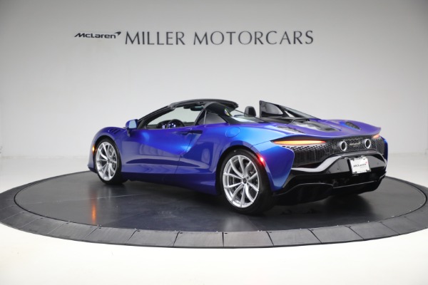 New 2025 McLaren Artura Spider TechLux for sale Sold at Rolls-Royce Motor Cars Greenwich in Greenwich CT 06830 5
