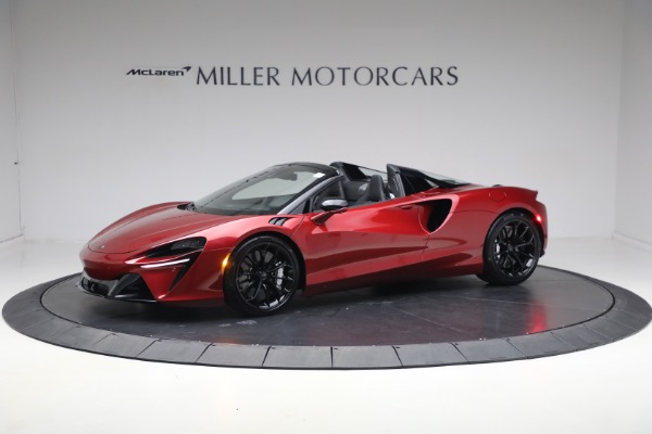 New 2025 McLaren Artura Spider TechLux for sale $331,008 at Rolls-Royce Motor Cars Greenwich in Greenwich CT 06830 2