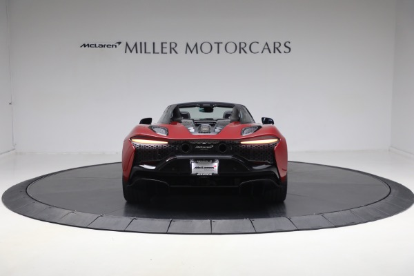 New 2025 McLaren Artura Spider TechLux for sale $331,008 at Rolls-Royce Motor Cars Greenwich in Greenwich CT 06830 6