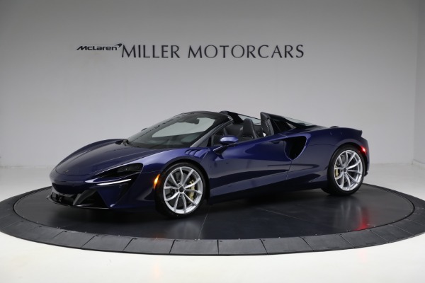New 2025 McLaren Artura Spider TechLux for sale $327,158 at Rolls-Royce Motor Cars Greenwich in Greenwich CT 06830 2