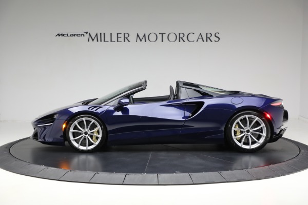 New 2025 McLaren Artura Spider TechLux for sale $327,158 at Rolls-Royce Motor Cars Greenwich in Greenwich CT 06830 3
