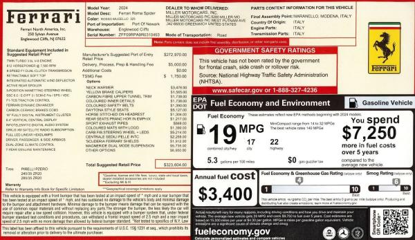 Used 2024 Ferrari Roma Spider for sale $301,900 at Rolls-Royce Motor Cars Greenwich in Greenwich CT 06830 2