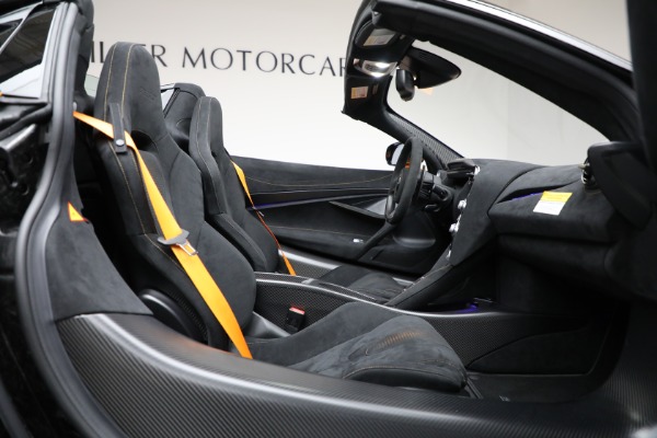 Used 2022 McLaren 765LT Spider for sale Sold at Rolls-Royce Motor Cars Greenwich in Greenwich CT 06830 28
