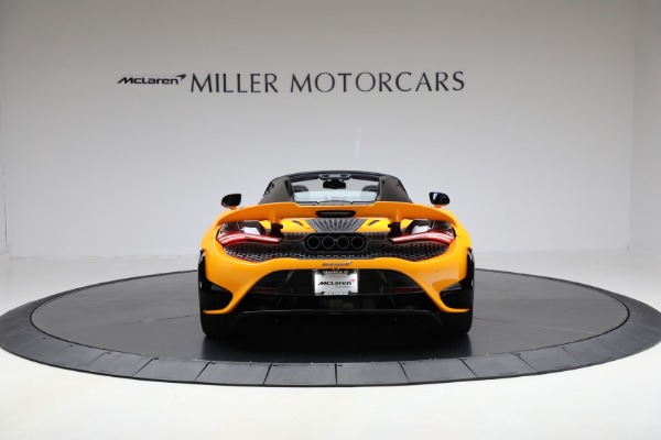 Used 2022 McLaren 765LT Spider for sale Sold at Rolls-Royce Motor Cars Greenwich in Greenwich CT 06830 5