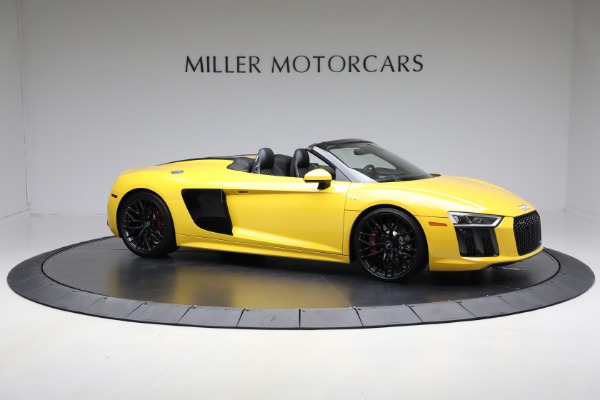 Used 2018 Audi R8 5.2 quattro V10 Spyder for sale $135,900 at Rolls-Royce Motor Cars Greenwich in Greenwich CT 06830 10