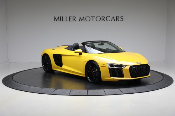 Used 2018 Audi R8 5.2 quattro V10 Spyder for sale $135,900 at Rolls-Royce Motor Cars Greenwich in Greenwich CT 06830 11