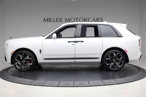 New 2025 Rolls-Royce Black Badge Cullinan for sale $565,050 at Rolls-Royce Motor Cars Greenwich in Greenwich CT 06830 3