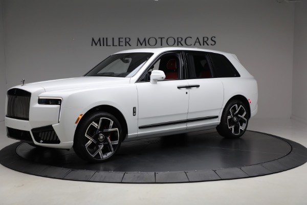New 2025 Rolls-Royce Black Badge Cullinan for sale $565,050 at Rolls-Royce Motor Cars Greenwich in Greenwich CT 06830 5