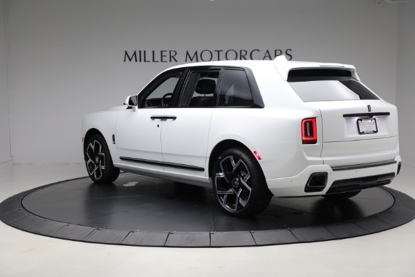 New 2025 Rolls-Royce Black Badge Cullinan for sale $565,050 at Rolls-Royce Motor Cars Greenwich in Greenwich CT 06830 7