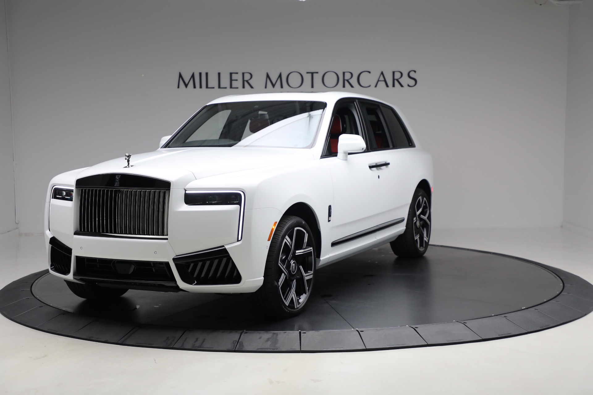 New 2025 Rolls-Royce Black Badge Cullinan for sale $565,050 at Rolls-Royce Motor Cars Greenwich in Greenwich CT 06830 1