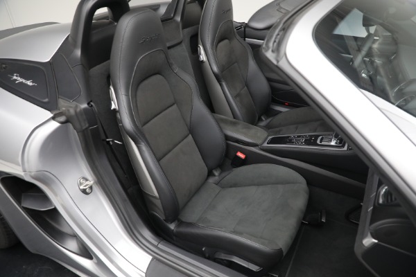 Used 2021 Porsche 718 Boxster Spyder for sale $121,900 at Rolls-Royce Motor Cars Greenwich in Greenwich CT 06830 26