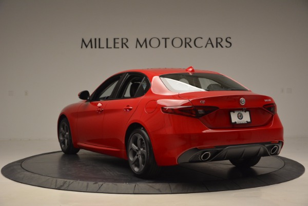 New 2017 Alfa Romeo Giulia Q4 for sale Sold at Rolls-Royce Motor Cars Greenwich in Greenwich CT 06830 5