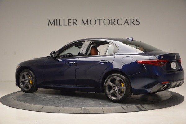 New 2017 Alfa Romeo Giulia Q4 for sale Sold at Rolls-Royce Motor Cars Greenwich in Greenwich CT 06830 4