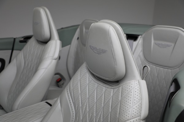 Used 2025 Aston Martin DB12 Volante for sale Call for price at Rolls-Royce Motor Cars Greenwich in Greenwich CT 06830 27