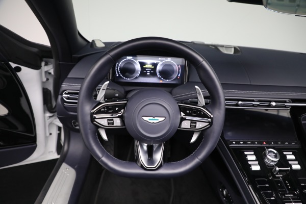 Used 2024 Aston Martin DB12 Volante for sale $245,900 at Rolls-Royce Motor Cars Greenwich in Greenwich CT 06830 28