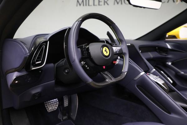 Used 2025 Ferrari Roma Spider for sale $337,900 at Rolls-Royce Motor Cars Greenwich in Greenwich CT 06830 14