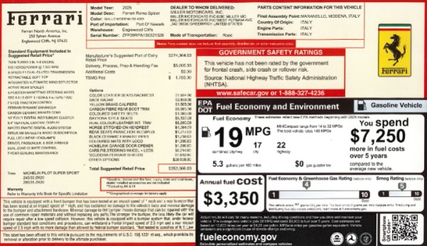 Used 2025 Ferrari Roma Spider for sale $337,900 at Rolls-Royce Motor Cars Greenwich in Greenwich CT 06830 2