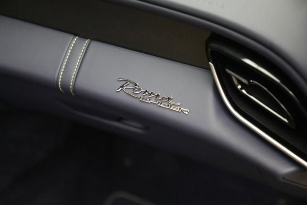 Used 2025 Ferrari Roma Spider for sale $337,900 at Rolls-Royce Motor Cars Greenwich in Greenwich CT 06830 25