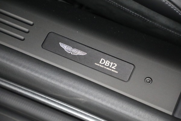 New 2026 Aston Martin DB12 V8 for sale $324,800 at Rolls-Royce Motor Cars Greenwich in Greenwich CT 06830 18