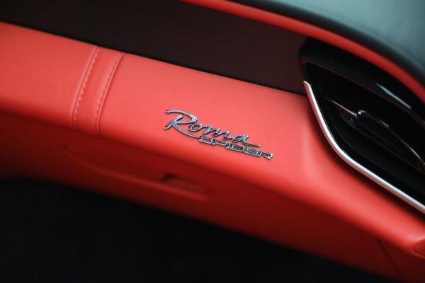 Used 2024 Ferrari Roma Spider for sale $297,900 at Rolls-Royce Motor Cars Greenwich in Greenwich CT 06830 20