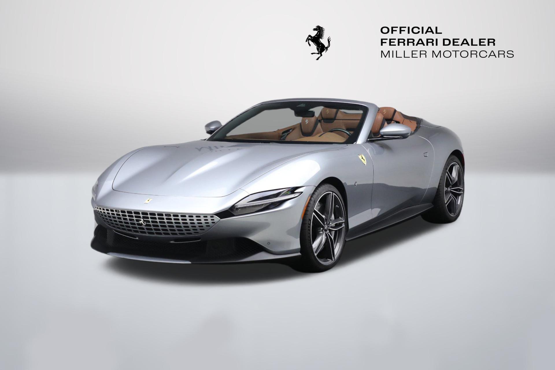 Used 2025 Ferrari Roma Spider for sale $324,900 at Rolls-Royce Motor Cars Greenwich in Greenwich CT 06830 1