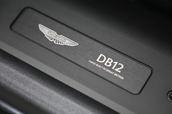 New 2026 Aston Martin DB12 V8 for sale $341,700 at Rolls-Royce Motor Cars Greenwich in Greenwich CT 06830 19