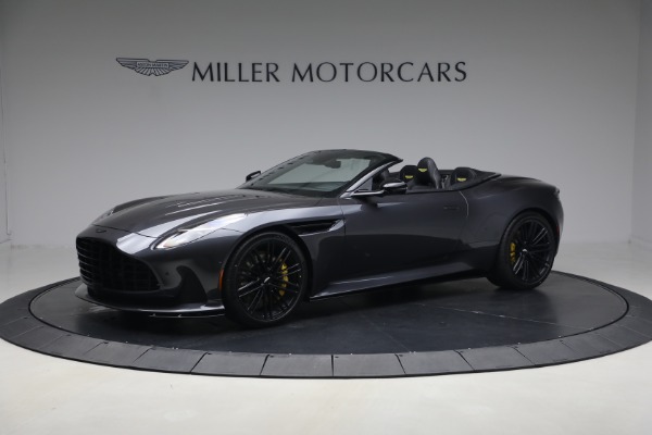 New 2026 Aston Martin DB12 Volante for sale $366,800 at Rolls-Royce Motor Cars Greenwich in Greenwich CT 06830 2