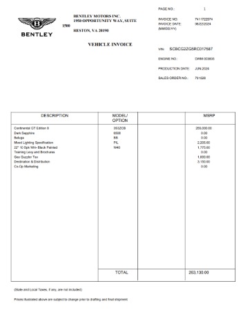 Used 2024 Bentley Continental GT Edition 8 for sale $210,900 at Rolls-Royce Motor Cars Greenwich in Greenwich CT 06830 28