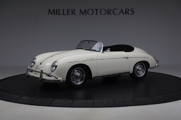 Used 1957 Porsche 356 Speedster 1600 Super for sale $434,900 at Rolls-Royce Motor Cars Greenwich in Greenwich CT 06830 2