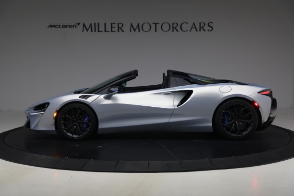 New 2026 McLaren Artura Spider Performance for sale $345,150 at Rolls-Royce Motor Cars Greenwich in Greenwich CT 06830 3