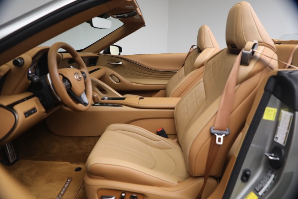 Used 2021 Lexus LC 500 Convertible for sale $99,900 at Rolls-Royce Motor Cars Greenwich in Greenwich CT 06830 13