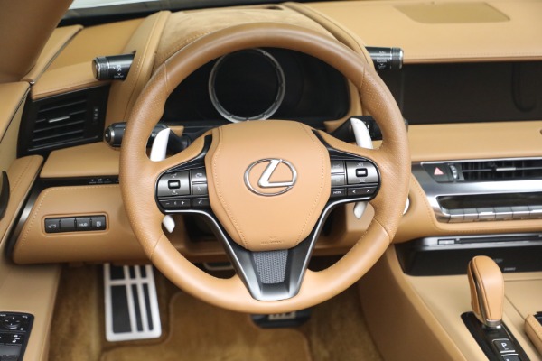 Used 2021 Lexus LC 500 Convertible for sale $99,900 at Rolls-Royce Motor Cars Greenwich in Greenwich CT 06830 17