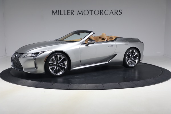 Used 2021 Lexus LC 500 Convertible for sale $99,900 at Rolls-Royce Motor Cars Greenwich in Greenwich CT 06830 2