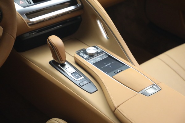 Used 2021 Lexus LC 500 Convertible for sale $99,900 at Rolls-Royce Motor Cars Greenwich in Greenwich CT 06830 22