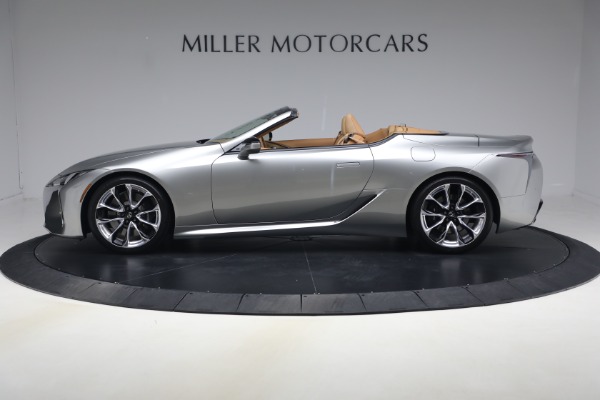 Used 2021 Lexus LC 500 Convertible for sale $99,900 at Rolls-Royce Motor Cars Greenwich in Greenwich CT 06830 3