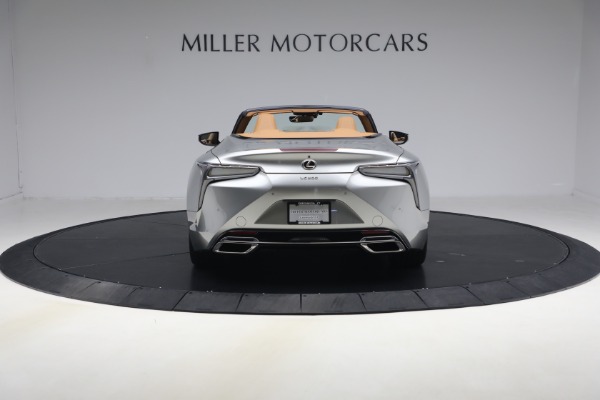 Used 2021 Lexus LC 500 Convertible for sale $99,900 at Rolls-Royce Motor Cars Greenwich in Greenwich CT 06830 6