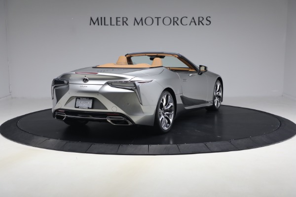 Used 2021 Lexus LC 500 Convertible for sale $99,900 at Rolls-Royce Motor Cars Greenwich in Greenwich CT 06830 7