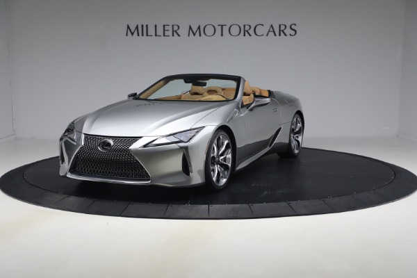 Used 2021 Lexus LC 500 Convertible for sale $99,900 at Rolls-Royce Motor Cars Greenwich in Greenwich CT 06830 1