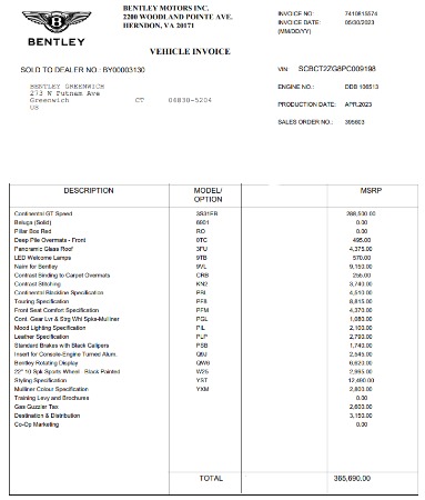 Used 2023 Bentley Continental GT Speed for sale $225,900 at Rolls-Royce Motor Cars Greenwich in Greenwich CT 06830 25