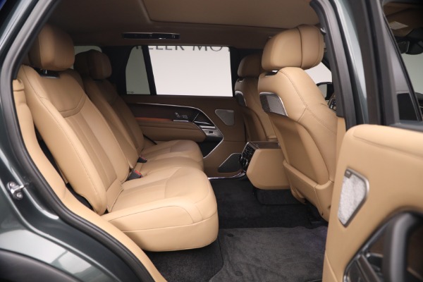 Used 2025 Land Rover Range Rover P530 Autobiography LWB for sale $153,900 at Rolls-Royce Motor Cars Greenwich in Greenwich CT 06830 22