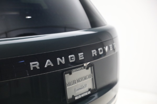 Used 2025 Land Rover Range Rover P530 Autobiography LWB for sale $153,900 at Rolls-Royce Motor Cars Greenwich in Greenwich CT 06830 27