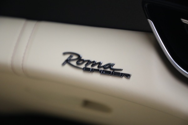 Used 2025 Ferrari Roma Spider for sale $317,900 at Rolls-Royce Motor Cars Greenwich in Greenwich CT 06830 21