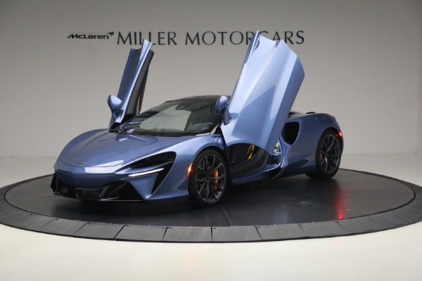 New 2026 McLaren Artura Spider Performance for sale $336,300 at Rolls-Royce Motor Cars Greenwich in Greenwich CT 06830 14