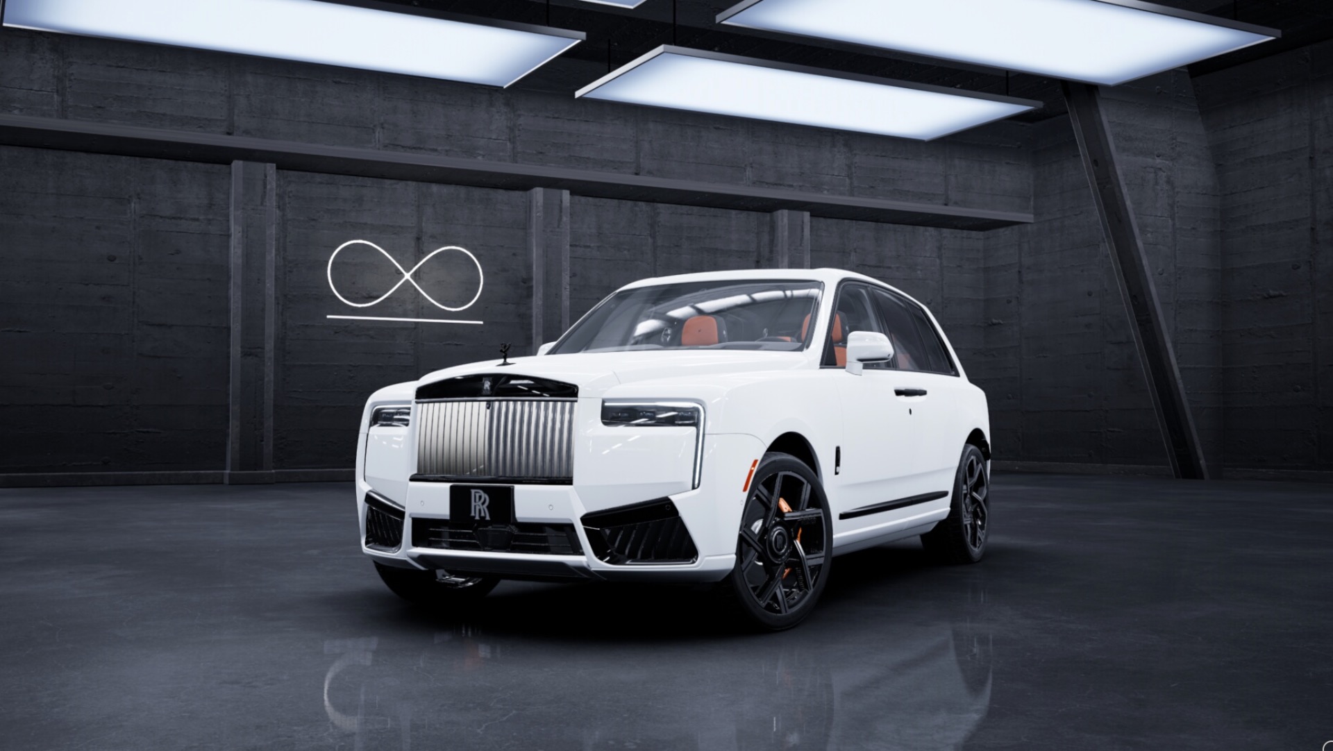 New 2027 Rolls-Royce Black Badge Cullinan for sale $573,500 at Rolls-Royce Motor Cars Greenwich in Greenwich CT 06830 1