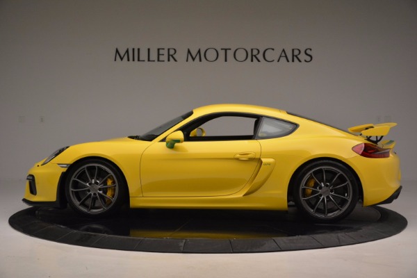 Used 2016 Porsche Cayman GT4 for sale Sold at Rolls-Royce Motor Cars Greenwich in Greenwich CT 06830 3