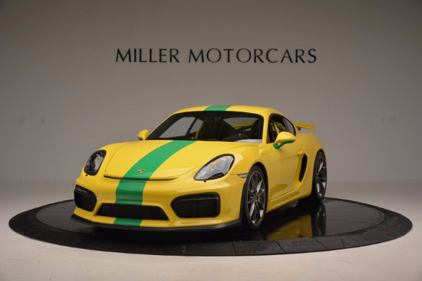 Used 2016 Porsche Cayman GT4 for sale Sold at Rolls-Royce Motor Cars Greenwich in Greenwich CT 06830 1