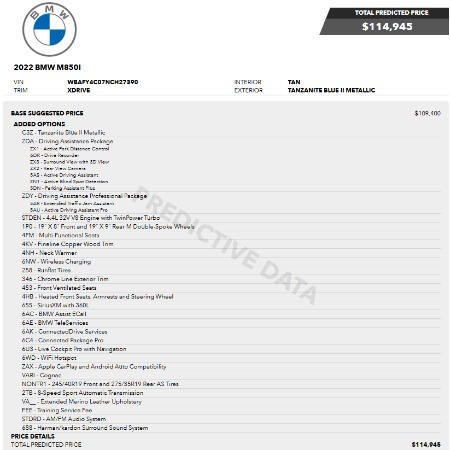 Used 2022 BMW 8 Series M850i xDrive for sale $64,900 at Rolls-Royce Motor Cars Greenwich in Greenwich CT 06830 2