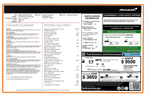 New 2027 McLaren 750S Spider TechLux for sale $461,010 at Rolls-Royce Motor Cars Greenwich in Greenwich CT 06830 6
